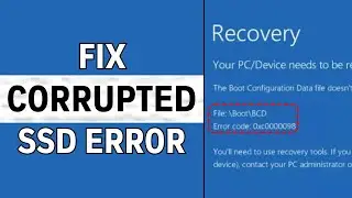 How to Fix Windows Update Corrupted SSD After Update