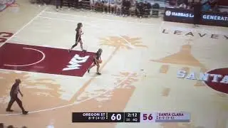 Thomas Dunn Analyst Sample with Santa Clara vs Oregon State WBB