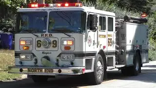 Pottstown Fire Department Ladder 69 & Engine 69 Responding 10/3/20