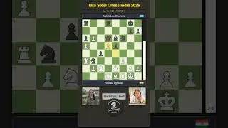 🇮🇳 Vantika Agrawal vs Stavroula Tsolakidou 🇬🇷 | Tata Steel Chess India 2026 | Round 16