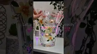 Girly pink vase 🎀 #silentvlog #springvlog #asmrsound #asmrunboxing #tkmaxx #pinkbow