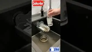 Cup Scrubber || Glass Cleaner Bottles || Brush Sink Kitchen Accessories || shorts