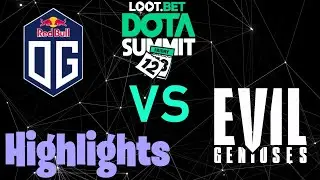 🔴 [DOTA 2 Highlights] OG Seed - EG [Map 2] DOTA SUMMIT 12 Показательная от Evil Geniuses!