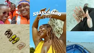 Girl&rsquo;s Trip: Lagos Staycation at Tarkwa Bay | NDLEA officials profiled us for drugs! 🤯