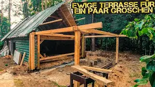 Wir restaurieren einen verlassenen Bauernhof im Wald