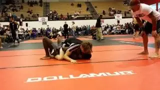 Greg Sampson Beginner First bjj tournament No-gi