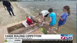 Homemade canoes to set sail tomorrow at Lake Charles STEM competition
