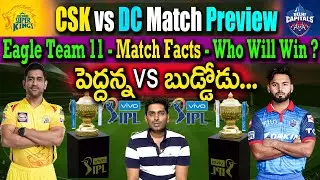 CSK vs DC IPL 2021 2nd match Preview | Eagle Team 11 | Match Facts | Probable 11 | Eagle Sports