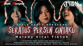 DJ 100% CINTAKU !! PARTY MANGKANE COCOK BUAT KARNAVAL BASS NGUK NGUK‼️