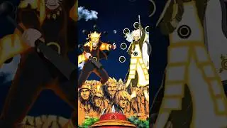 naruto character and their prime mode #narutouzumaki#vs#fusion#anime #anime