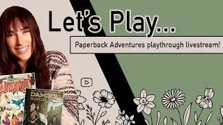Let's Play... Paperback Adventures (DAMSEL) | Solo Playthrough Livestream!