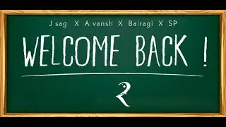Aligarh Hiphop || Welcome Back 2 || Rap cypher || SP x  AVANSH x JSAG x BAIRAGI || 2022