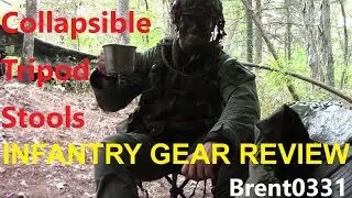 INFANTRY GEAR REVIEW:  Collapsible Tripod Stools