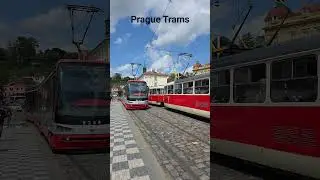 Prague TRAMS #prague #pragueadventures #czechia