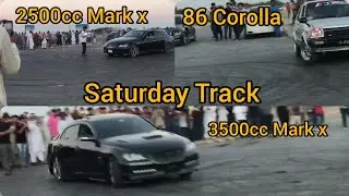 Sunday Track | Mark x vs Corolla | Corolla wala pagal ho gaya . #viralshorts