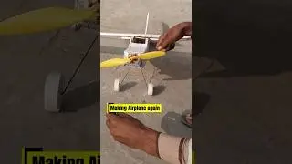 Building Rc Airplane at home #shorts #viralvideo
