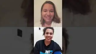 Live com a jogadora de basquete Aruzha.