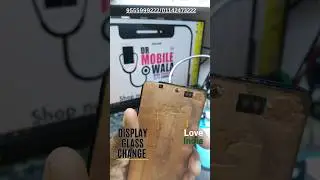 Samsung M31s Crack screen repair without risk glass change #android #iphone #samsung #display #vivo