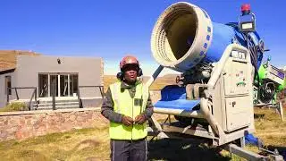 How we make snow at Afriski