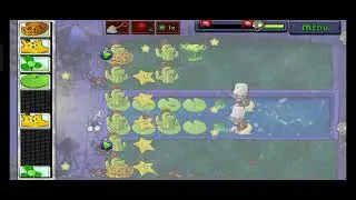 Foggy fight on plants vs zombies #gameplay #pvz #fypシ 