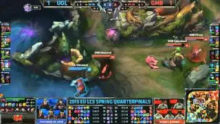 GMB vs UOL Spiel 3 - Viertelfinale Spring Playoffs EU LCS