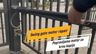 Swing gate motor repair  - Galo swing gate motor | PKM-C01 | Popravljamo motor za krilnu kapiju