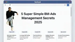 Clone Facebook to create 5 super simple BM-Ads management secrets 2025 Full digital marketing course