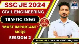 2. Traffic Engineering | Most Important MCQs of Civil Engineering 2024 #sandeepjyani #sscje2024civil