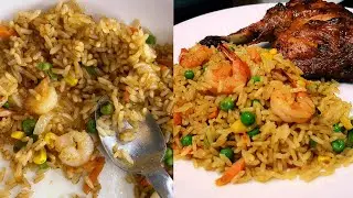 КАК ПРИГОТОВИТЬ ВКУСНЫЙ РЕЦЕПТ КИТАЙСКОГО ЖАРЕНОГО РИС С КРЕВЕТКАМИ