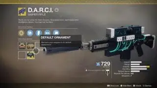 Destiny 2 - Upgrade D.A.R.C.I Catalyst Exotic Weapon