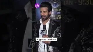 Bigg Boss 18 Winner Karan Veer Mehra talks about his journey | ENT LIVE
