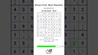 MavonX's Puzzle of the Day: 1/6/2026 - Hard