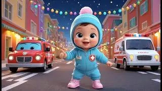 Ambulance New Year Emergency Song | Fun Rescue & Learning Video for Toddlers