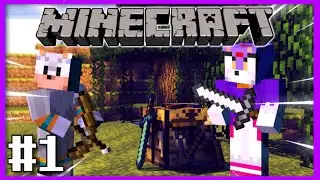 Silver & Blaze Play Minecraft Part 1 - Marine Crashes In!