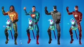 JUSTICE LEAGUE FORTNITE DANCE BATTLE