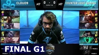 Cloud 9 против CLG, игра 1 | Финал, региональный отборочный турнир NA LCS для S7 Worlds 2017 | C9 против CLG G1