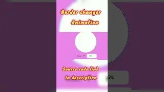 Border Changer Animation using HTML CSS | #shorts #html #css