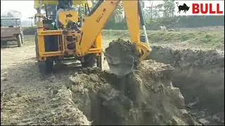 Tractor Attachment Commercial BULL Back hoe, fast working.