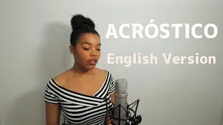 Acróstico - Shakira | Mely Walide (ENGLISH COVER/INGLES) + Lyrics/Letras