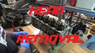 Mustang GT 99 с Nemak, часть 11 &ndash; Снятие и разборка головок блока цилиндров