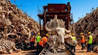 Inside the Giant Factory That Turns Animal Bones Into Industrial Materials
