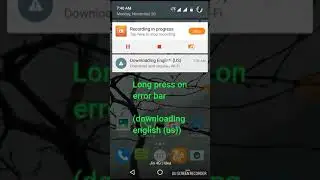How to remove Downloading english (US) require wifi error