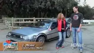 Delorean Time Machine Hire UK BTTF Car Deadline!
