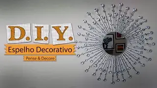 DIY - Espelho Decorativo #3 SUNBURST MIRROR