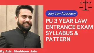 PU 3 year law entrance exam coaching in Chandigarh | PU 3 YEAR LAW ENTRANCE EXAM syllabus & pattern
