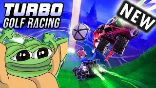 *NEW* INSANE CAR GOLF GAME | Turbo Golf Racing BETA