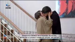 DEAGOSTEA INVINGE! GEORGE SI MADALINA SI-AU OFICIALIZAT RELATIA PRINTR-UN SARUT PASIONAL!💞