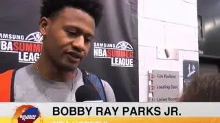 Bobby Ray Parks Jr. meets NBA's first Fil-Am player