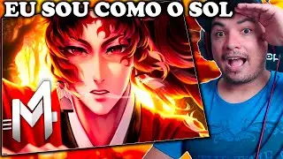 (Perfei&ccedil;&atilde;o) REACT Yoriichi (Kimetsu no Yaiba) - Sol Da Noite | M4rkim