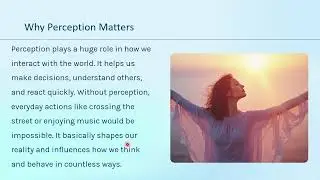 Perception